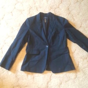 Black Banana Republic fitted jacket